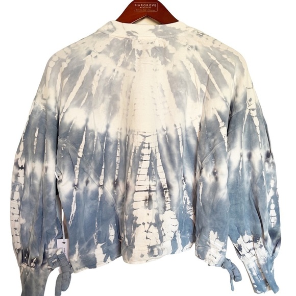 YOUNG FABULOUS & BROKE NWT Saltwater Crew Neck Tie Dye Sweatshirt Size Small - Picture 11 of 14